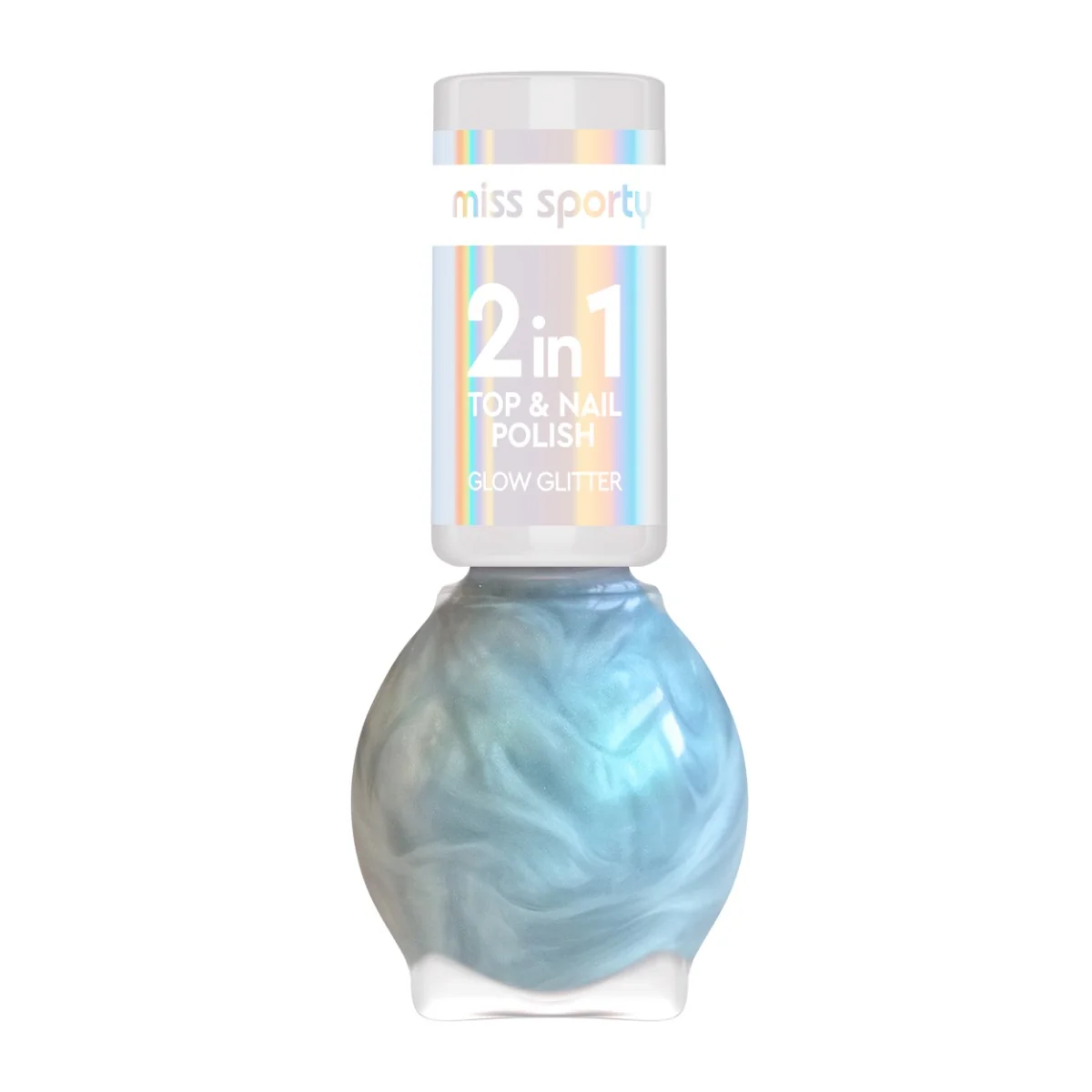 Lac de unghii Glitter Coat60, 7ml, Miss Sporty