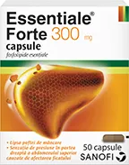 Essentiale Forte 300mg, 50 capsule, Sanofi