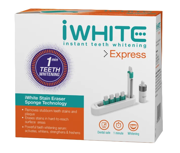 iWhite Express Albire dinti 1 minut, 1 bucata