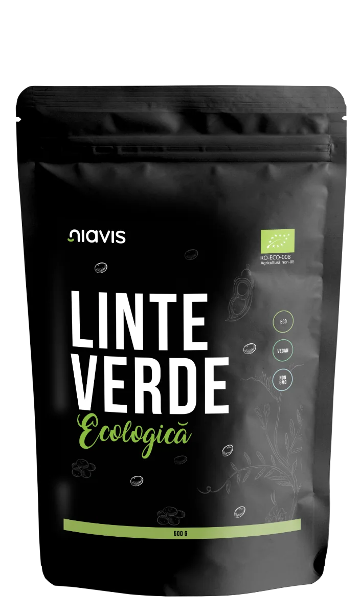 Linte verde ecologica, 500g, Niavis