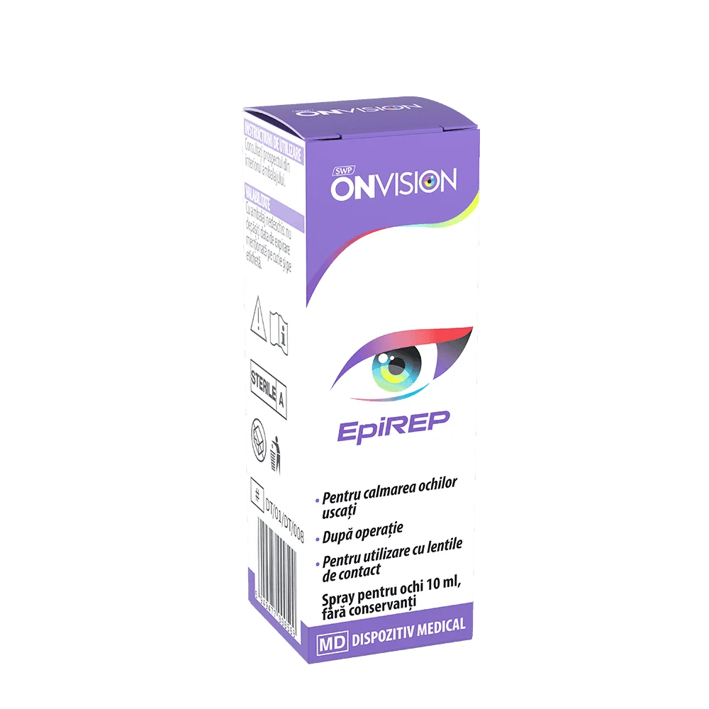 Spray pentru ochi Onvision Epirep, 10ml, Sun Wave Pharma