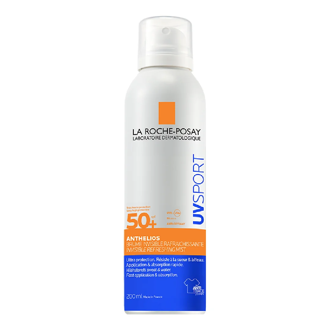 Spray invizibil reimprospatant SPF50+ Anthelios UVSport, 200ml, La Roche-Posay