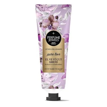 Crema de maini si de corp Pure Love Perfume Jewels, 50ml, Eyup Sabri Tuncer