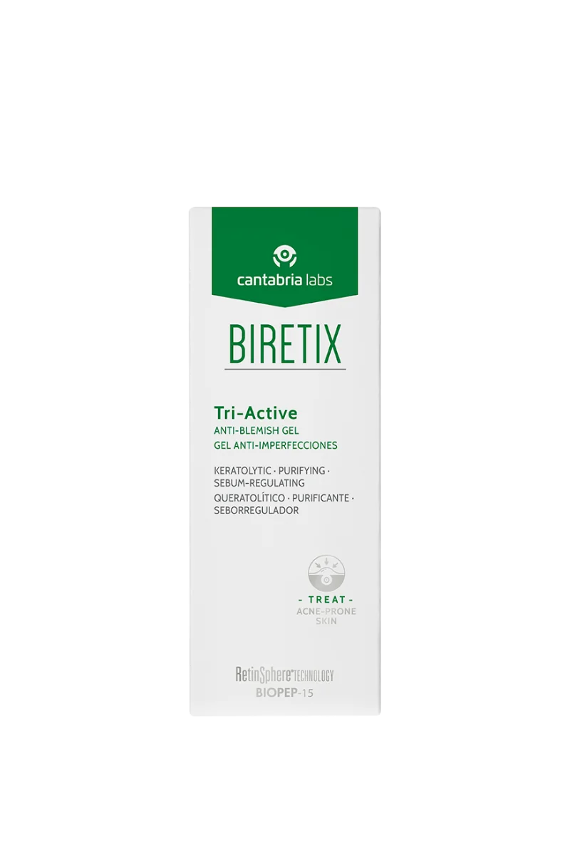Gel anti-imperfectiuni pentru piele cu tendinta acneica Tri-Active Biretix, 50ml, Cantabria Labs