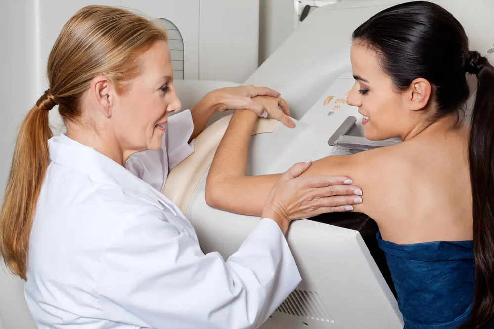 Procedura mamografie