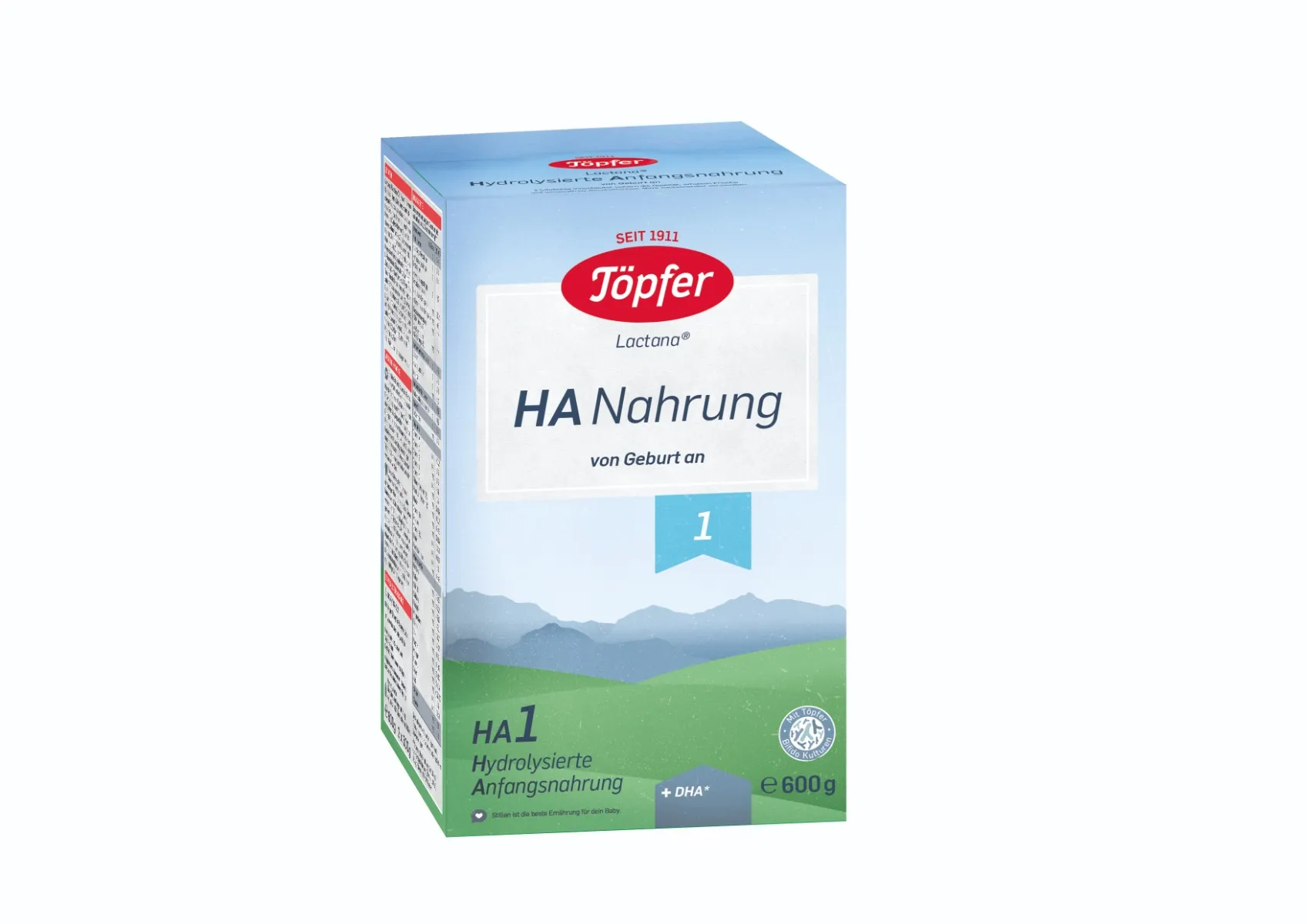 Lapte praf hipoalergenic HA1, de la nastere, 600g, Topfer