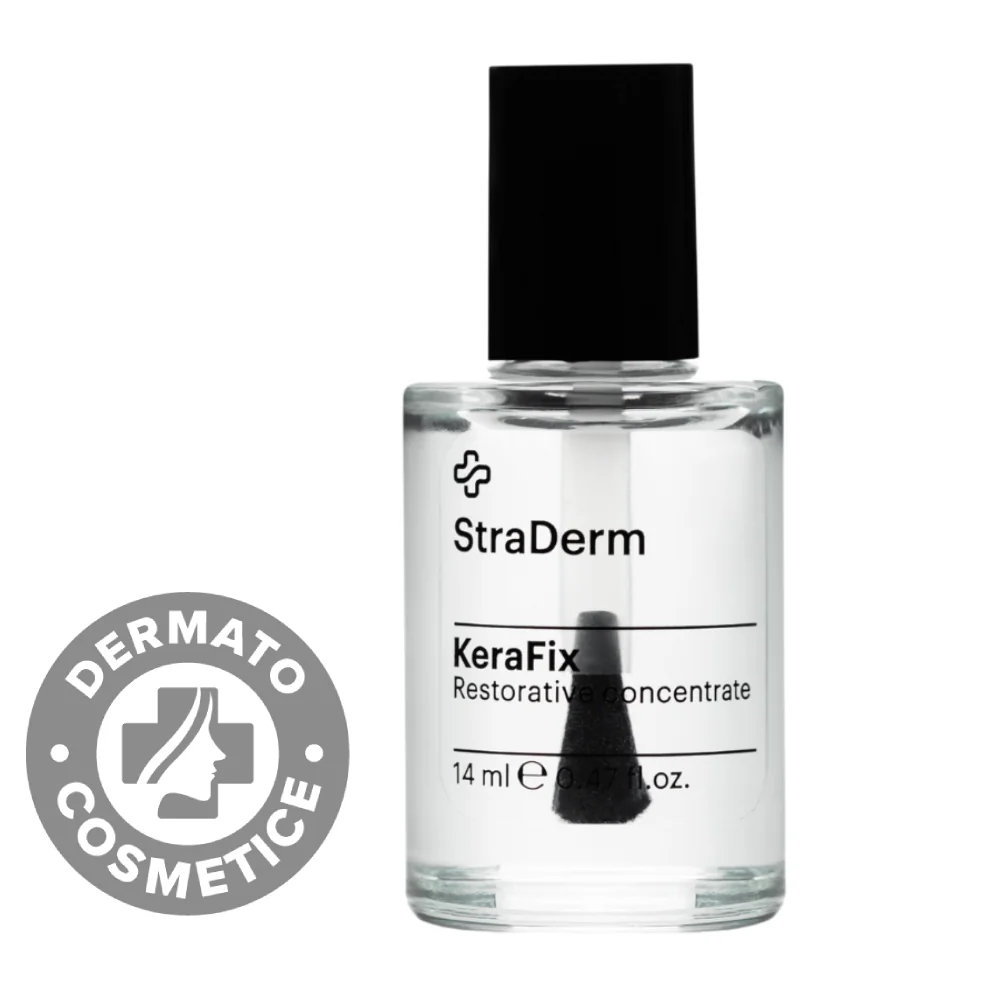 Concentrat reparator pentru unghii cu siliciu marin, 14ml, StraDerm
