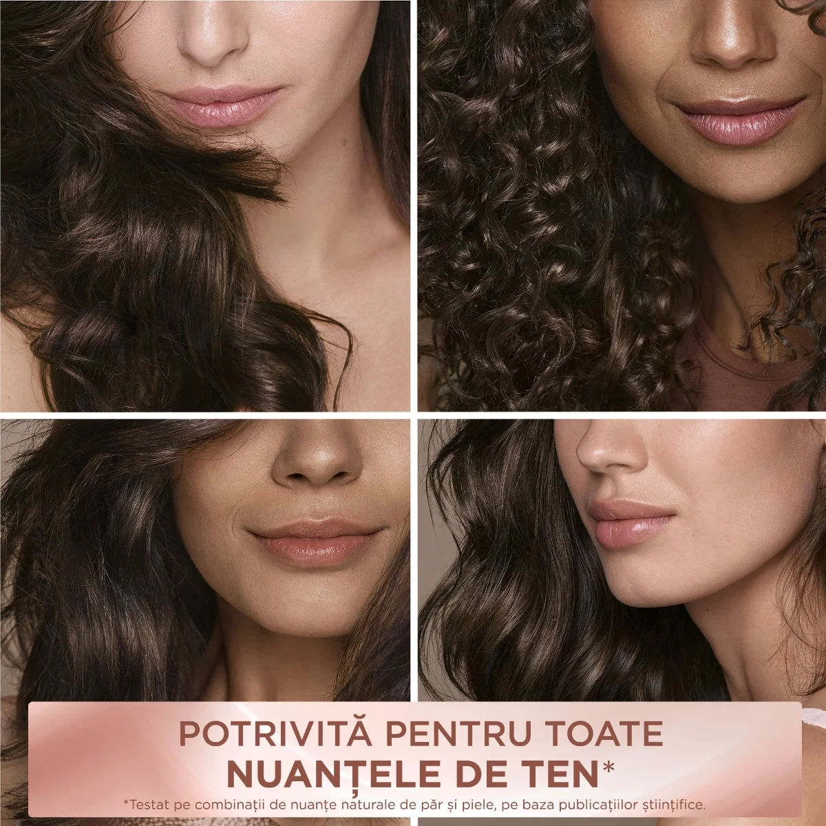 Vopsea de par permanenta fara amoniac 4U Universal Nudes Brown, 192ml, L'Oreal Paris