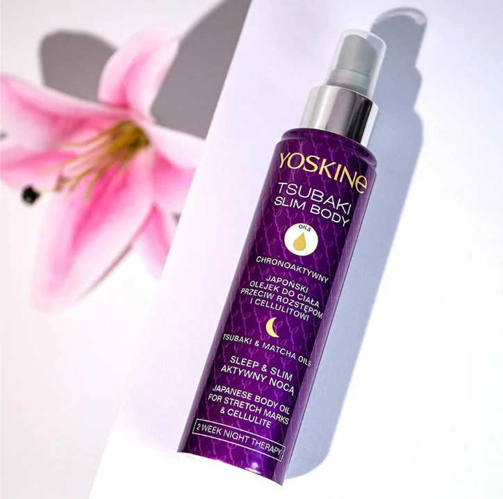 Ulei de corp impotriva vergeturilor si a celulitei Tsubaki Slim Body, 100ml, Yoskine