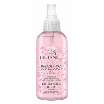 Tonic hidratant pentru fata cu extract de trandafir, 150ml, Biotaniqe