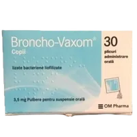 Broncho-Vaxom 3.5mg, 30 plicuri, Om Pharma