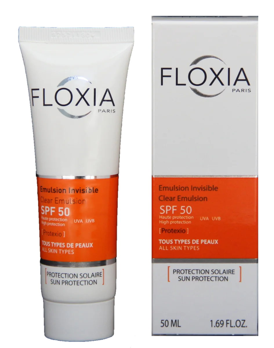 Emulsie invizibila SPF50, 50ml, Floxia