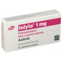 Inlyta 1mg, 56 comprimate filmate, Pfizer