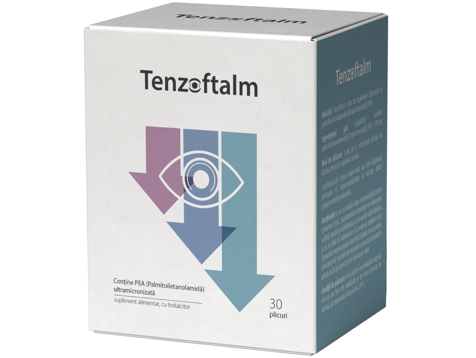 Tenzoftalm, 30 plicuri, NaturPharma