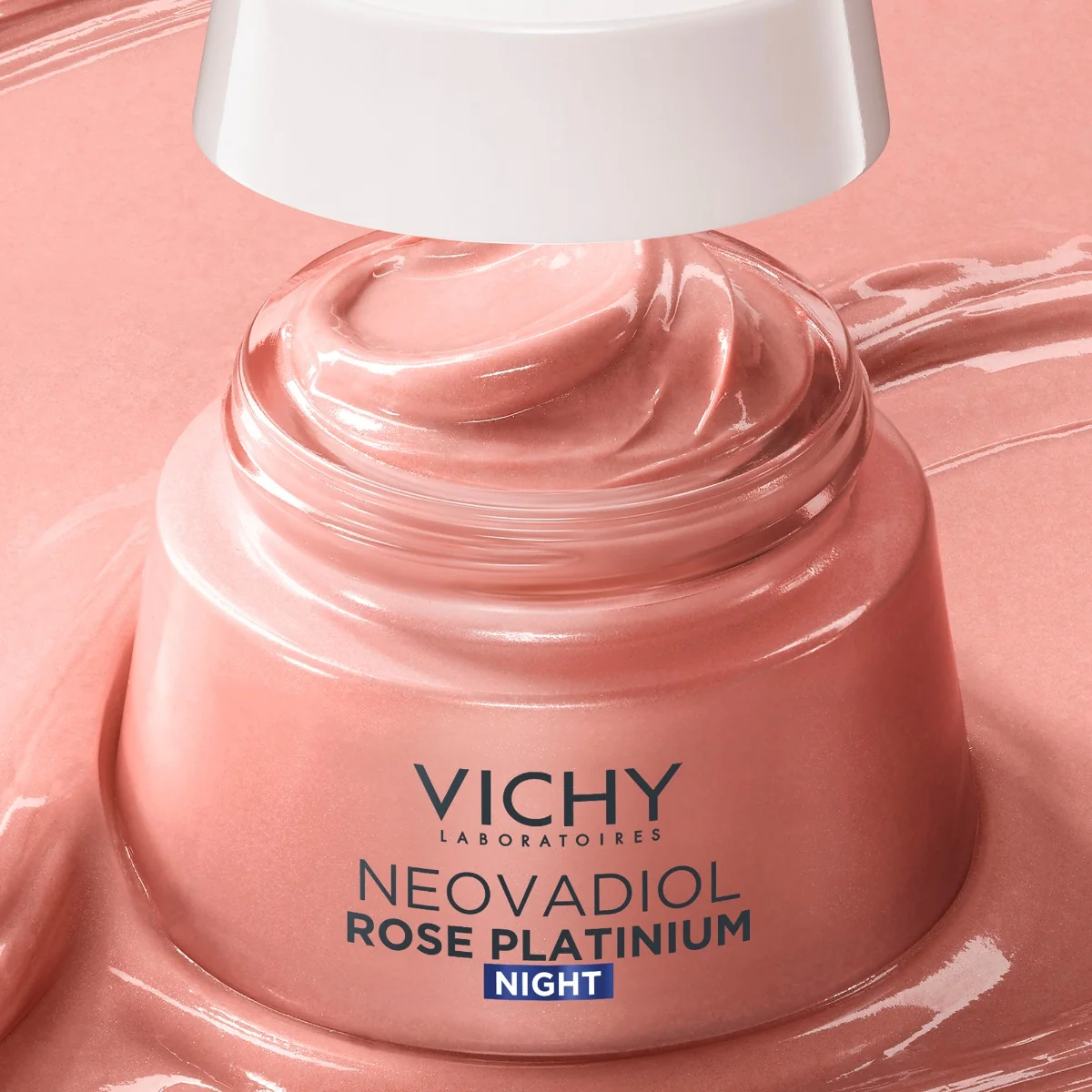 Crema de noapte cu efect de redensificare si revitalizare Neovadiol Rose Platinium, 50ml, Vichy