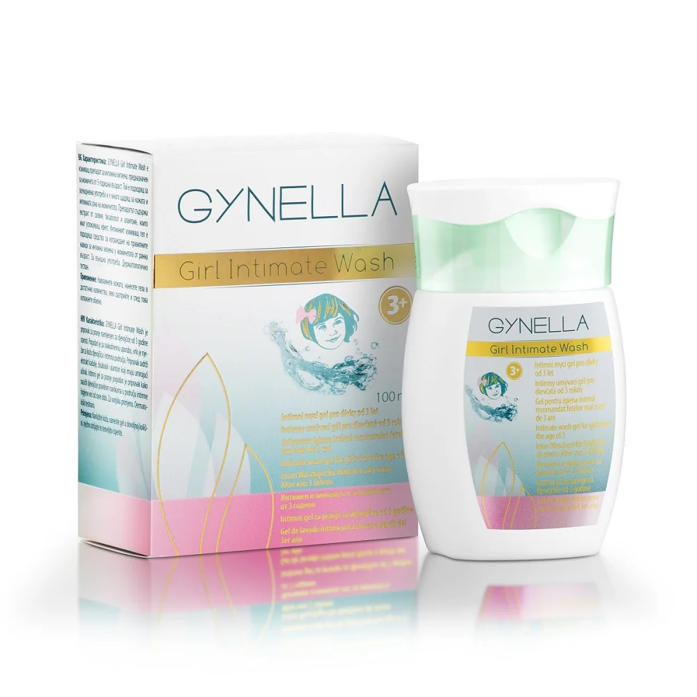 Gel pentru igiena intima Girl Intimate Wash Gynella, 100ml, Heaton