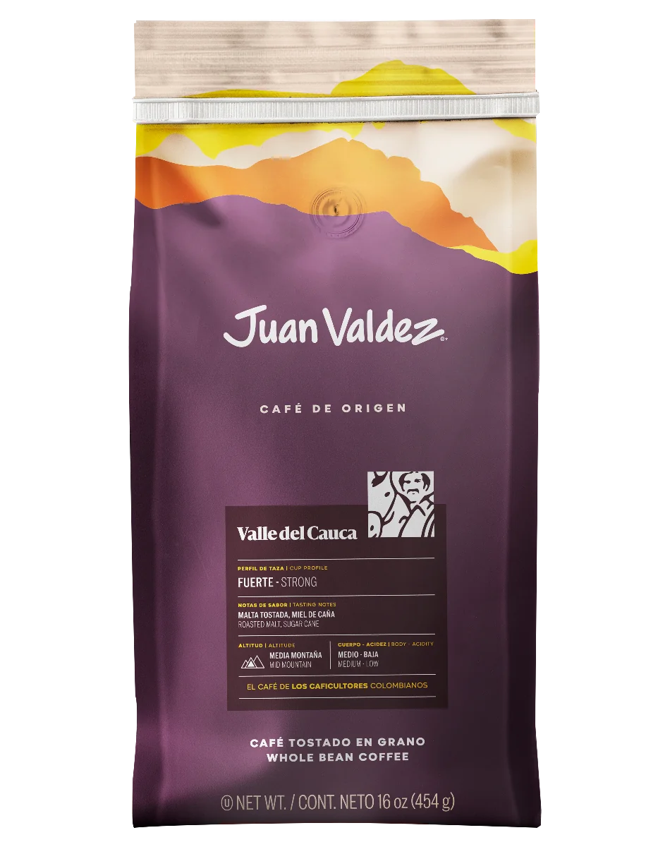 Cafea boabe Origine Valle del Cauca, 454g, Juan Valdez