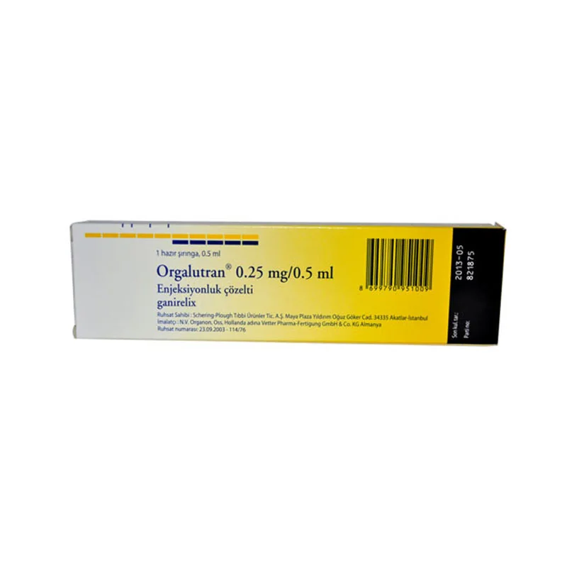 Orgalutran 0.25mg/0.5ml, 1 bucata, Organon 