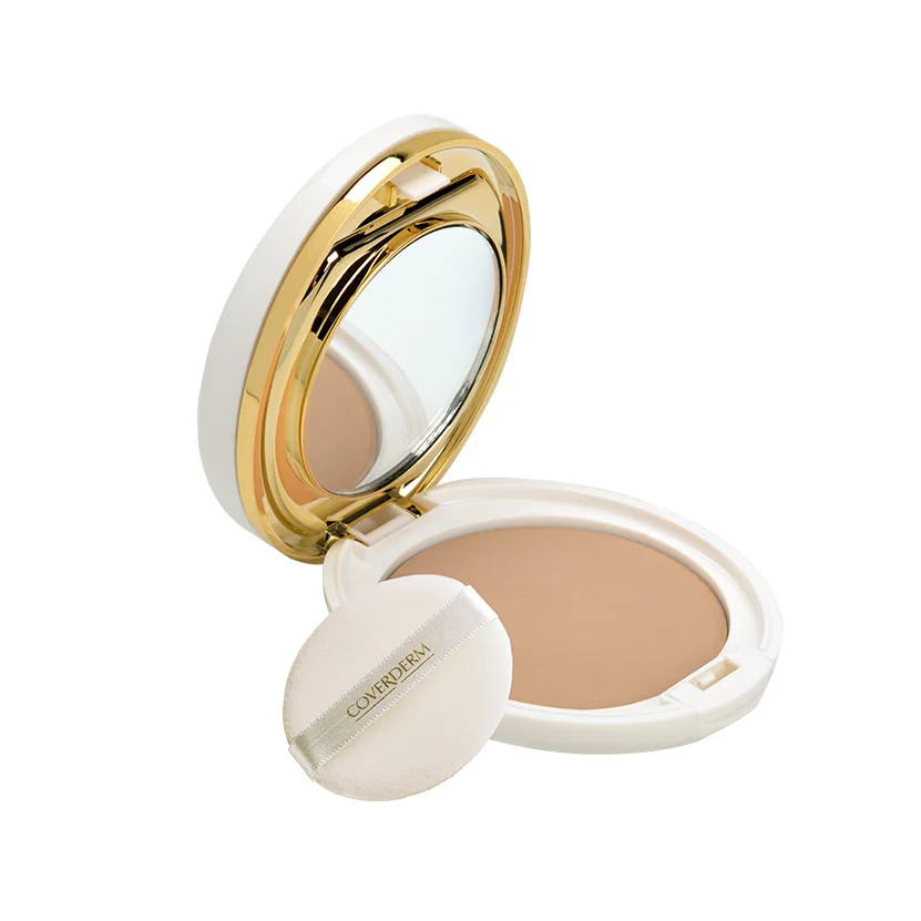 Pudra compacta cu SPF50 Luminous Compact Powder Nr.6, 10g, Coverderm