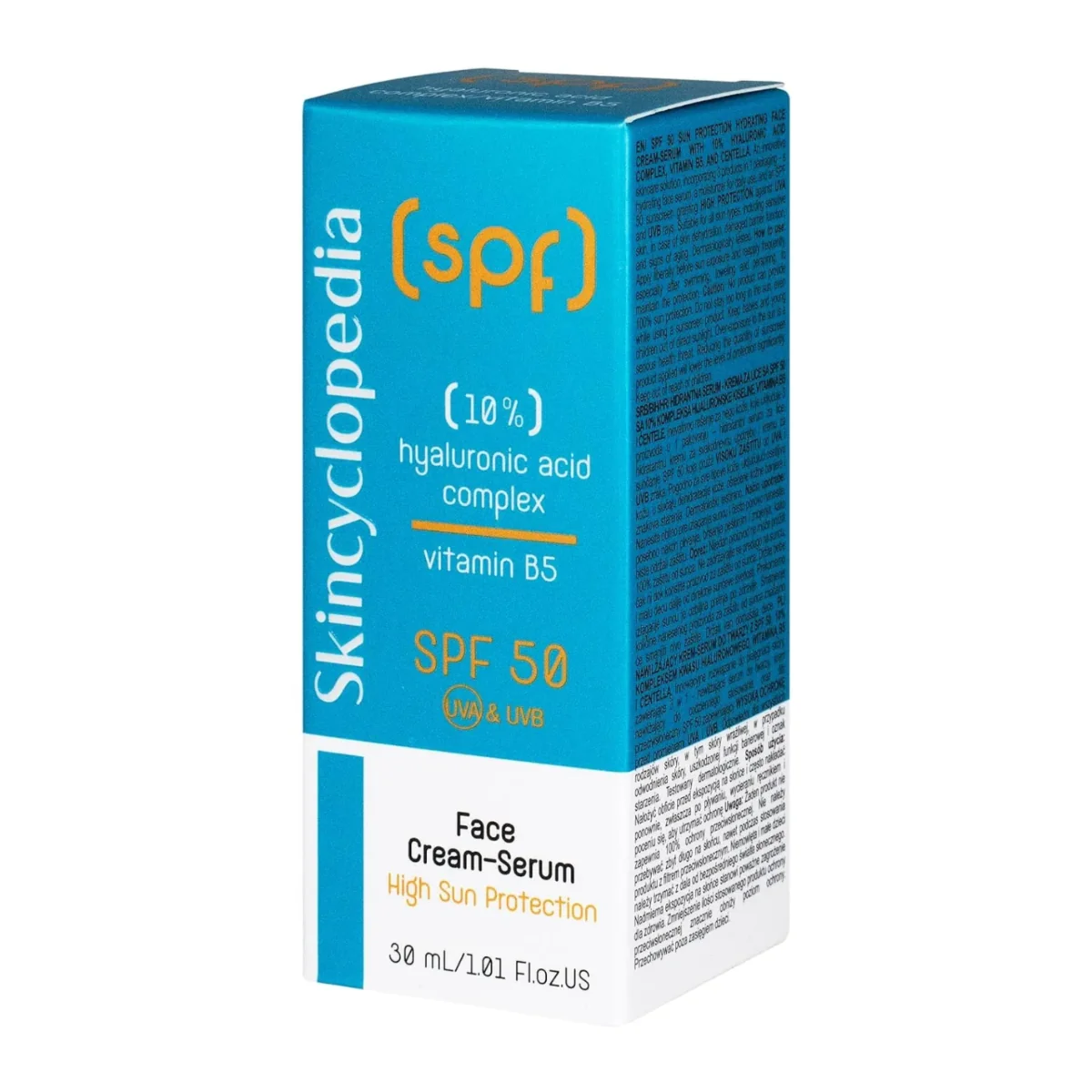 Crema-serum pentru imperfectiuni cu SPF50, 30ml, Skincyclopedia
