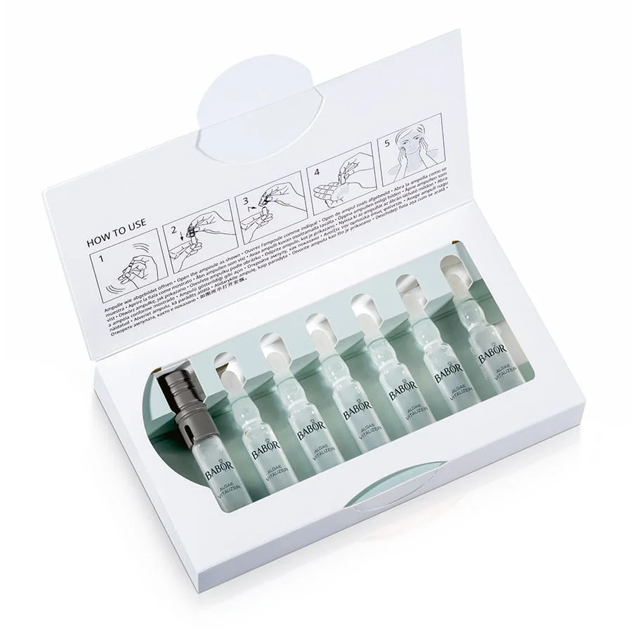 Fiole cu efect regenerant Algae Vitalizer, 7x2ml, Babor