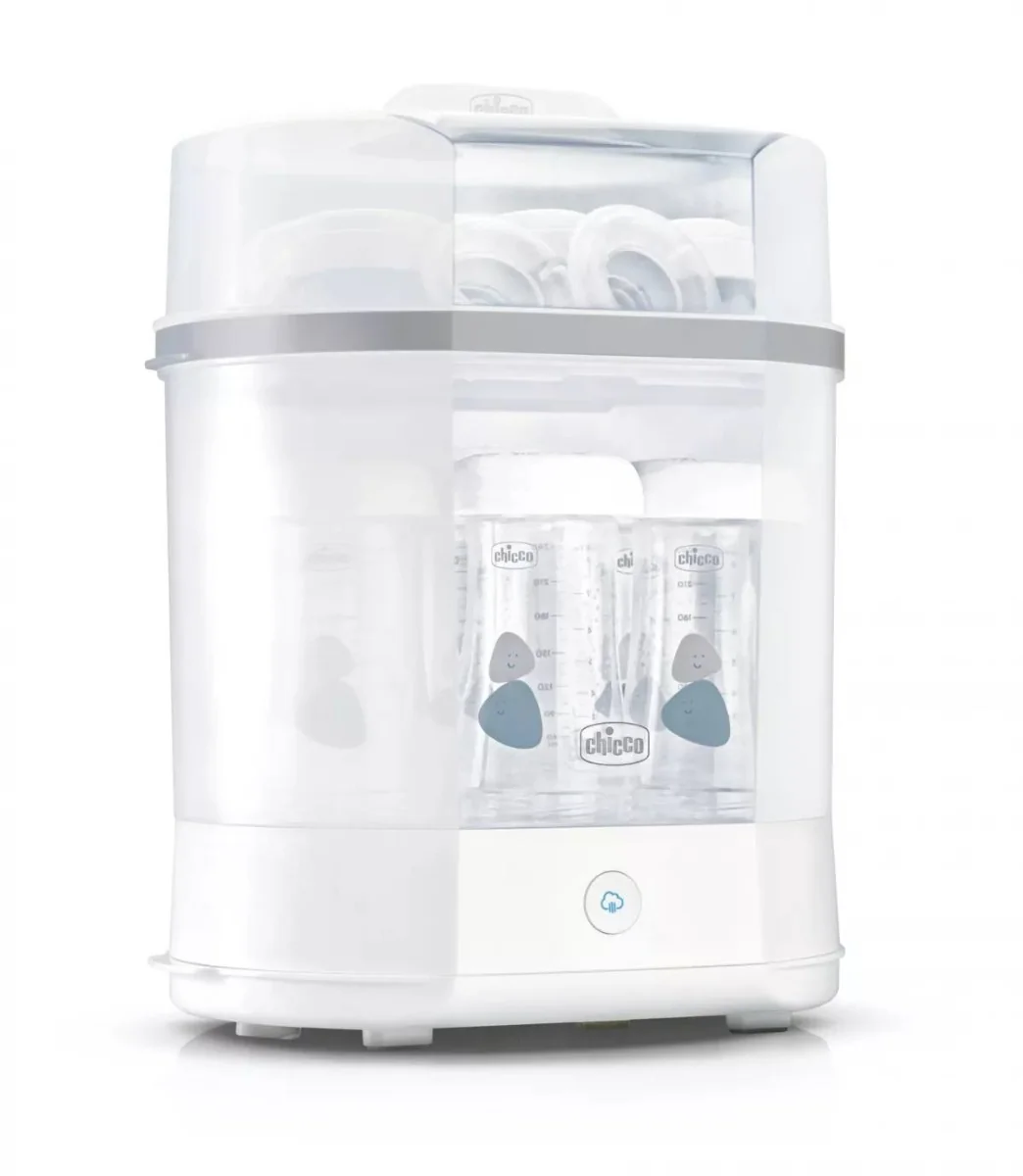 Sterilizator electric cu aburi 3 in 1 Steril Natural 0 luni+, 1 bucata, Chicco