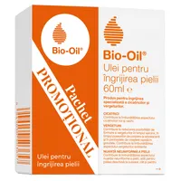 Pachet ulei pentru ingrijirea pielii 1 + 50% reducere la al doilea produs, 2 x 60ml, Bio-Oil