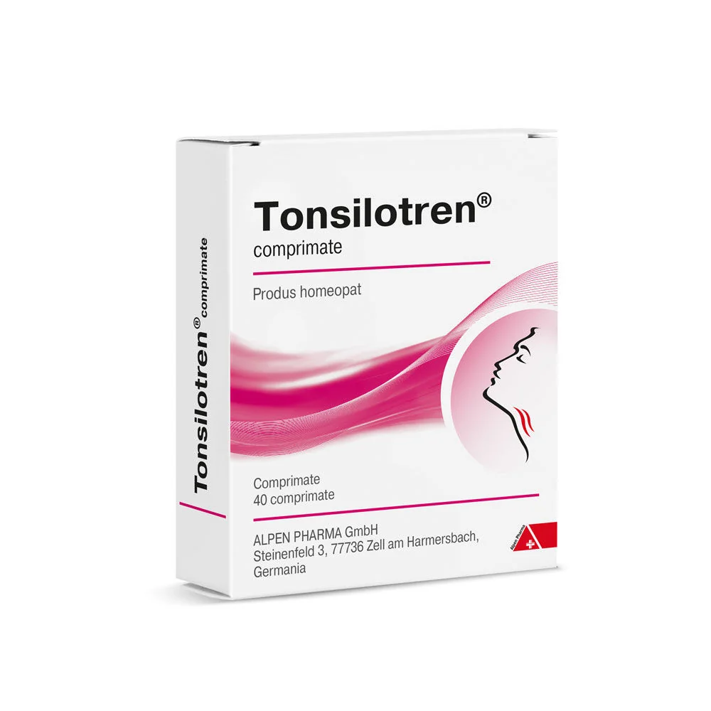 Tonsilotren, 40 comprimate, Dhu Germania