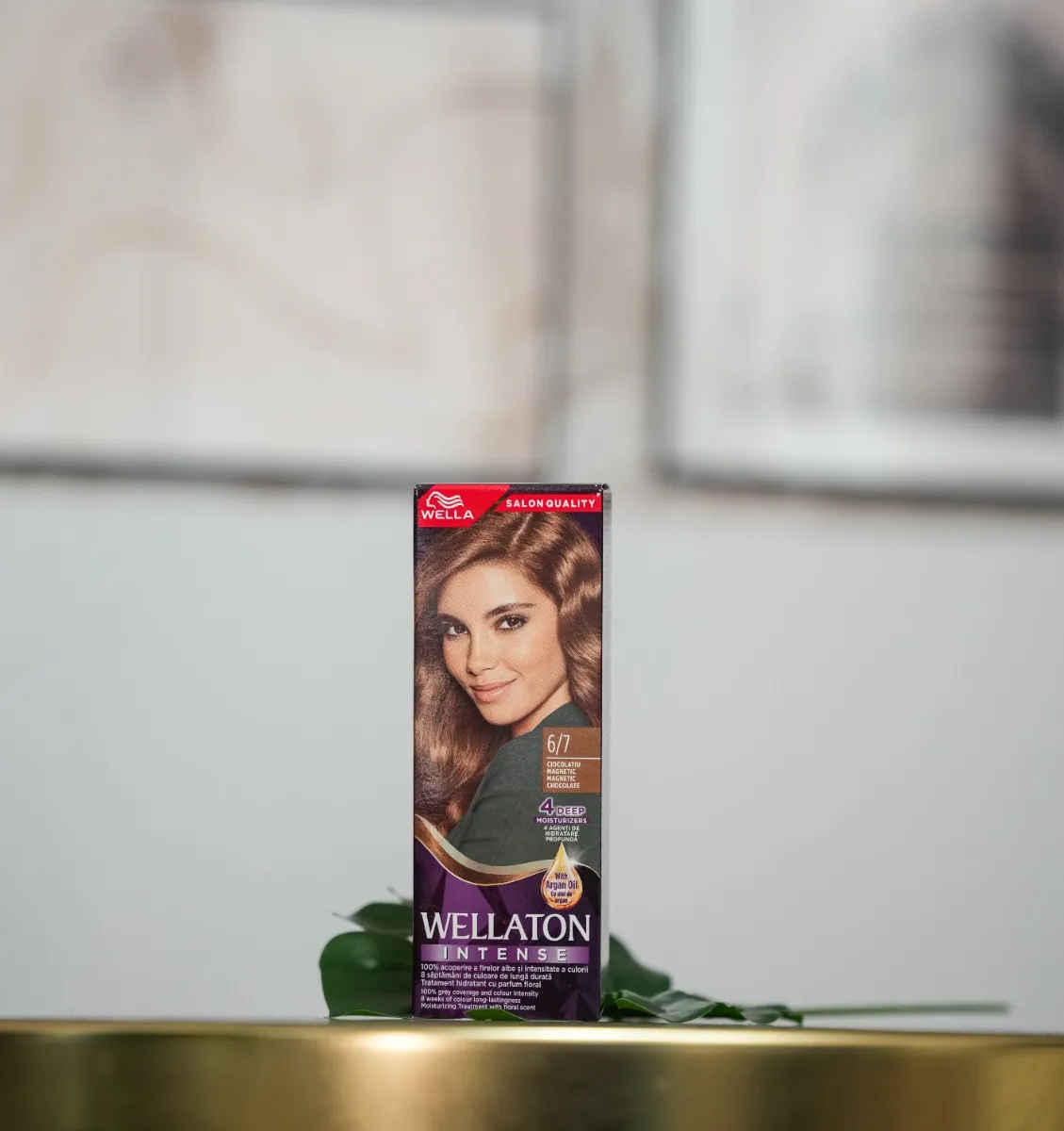 Vopsea de par permanenta Ciocolatiu Magnetic 6.7 Wellaton, 110ml, Wella