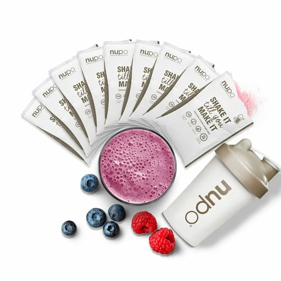 Pachet cu selectii de dieta + Shaker, Nupo
