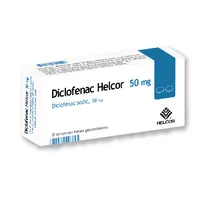 Diclofenac 50mg, 20 comprimate gastrorezistente, AC Helcor