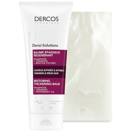 Balsam cu efect de densificare pentru par subtire si slabit cu tendinta de cadere Densi-Solutions Dercos, 200ml, Vichy