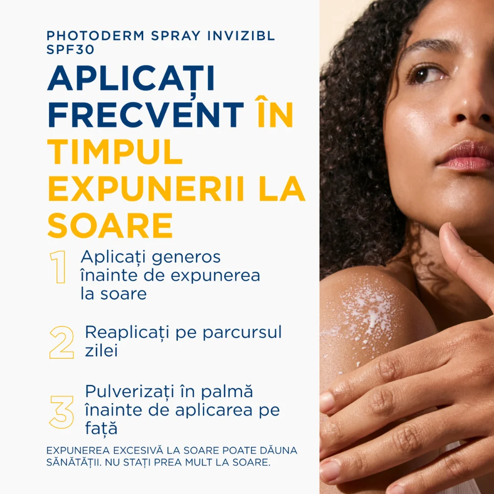 Spray protectie solara Photoderm SPF 30, 200ml, Bioderma