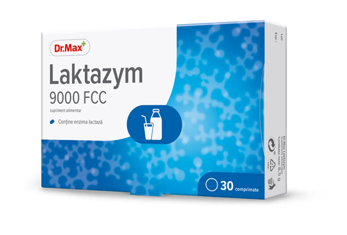 Dr.Max Laktazym, 30 comprimate
