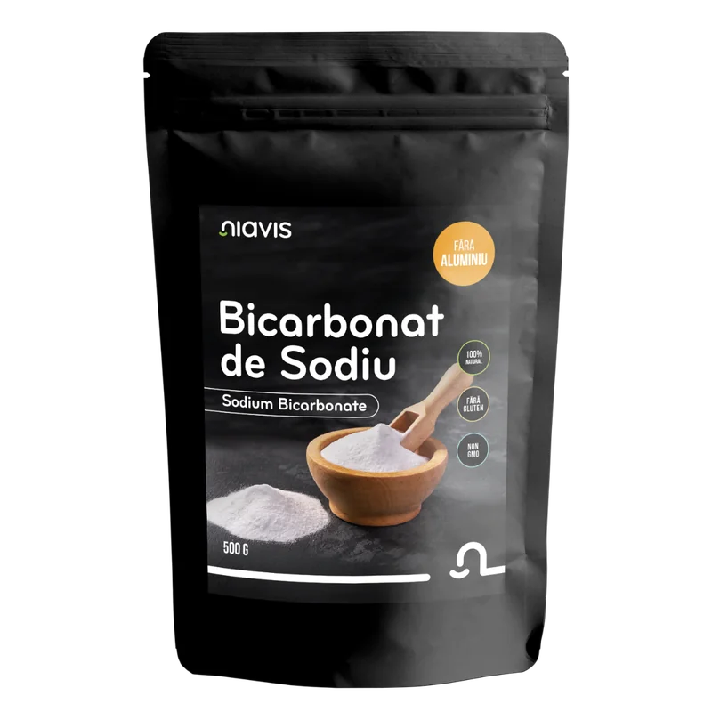 Bicarbonat de sodiu, 500g, Niavis