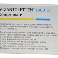Vigantoletten 1000UI, 30 comprimate, P&G Health