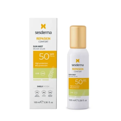 Mist cu protectie solara Repaskin Comfort Rozmarin, 100ml, Sesderma