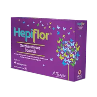 Hepiflor Saccharomyces B., 10 capsule, Terapia