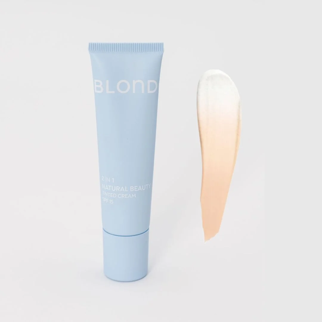 Crema coloranta BB Cream 2 in 1 Natural Beauty cu SPF15 - Light 01, 30ml, Blondesister