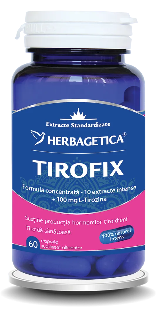 Tirofix Hypo, 60 capsule, Herbagetica