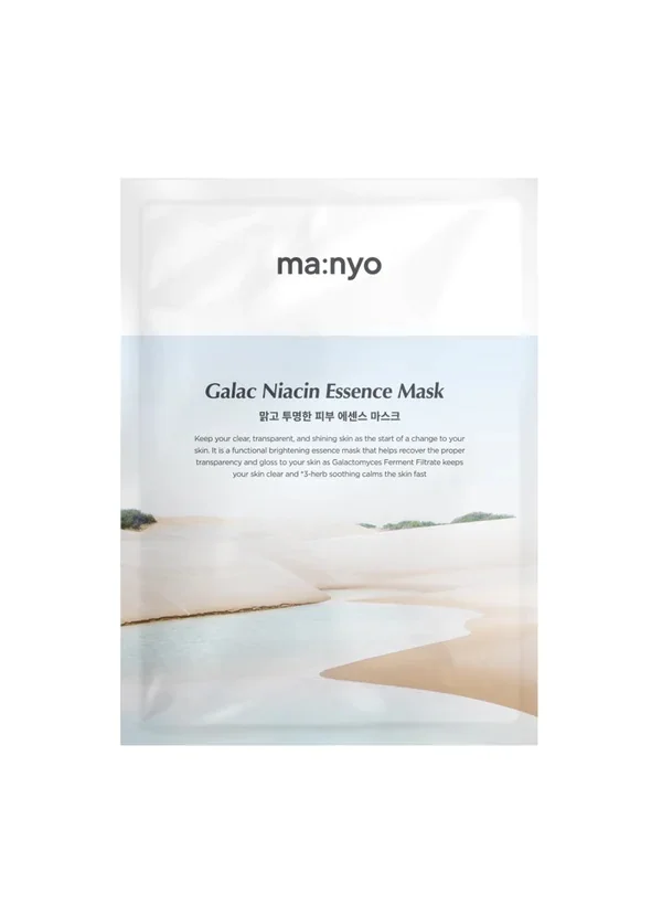Masca de fata tip servetel Galac Niacin Essence, 35g, Ma:nyo
