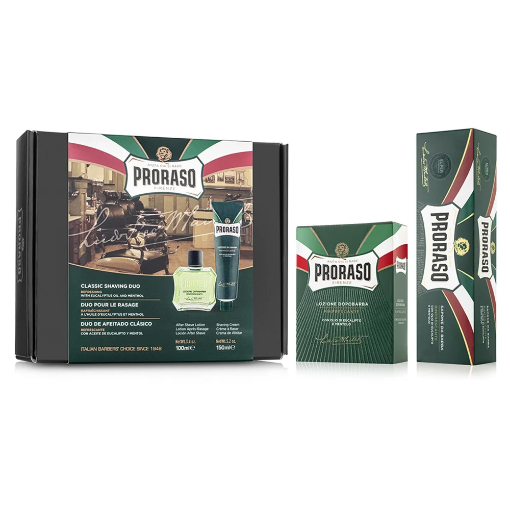 Set de barbierit shave duo pack refreshing, 1 bucata, Proraso