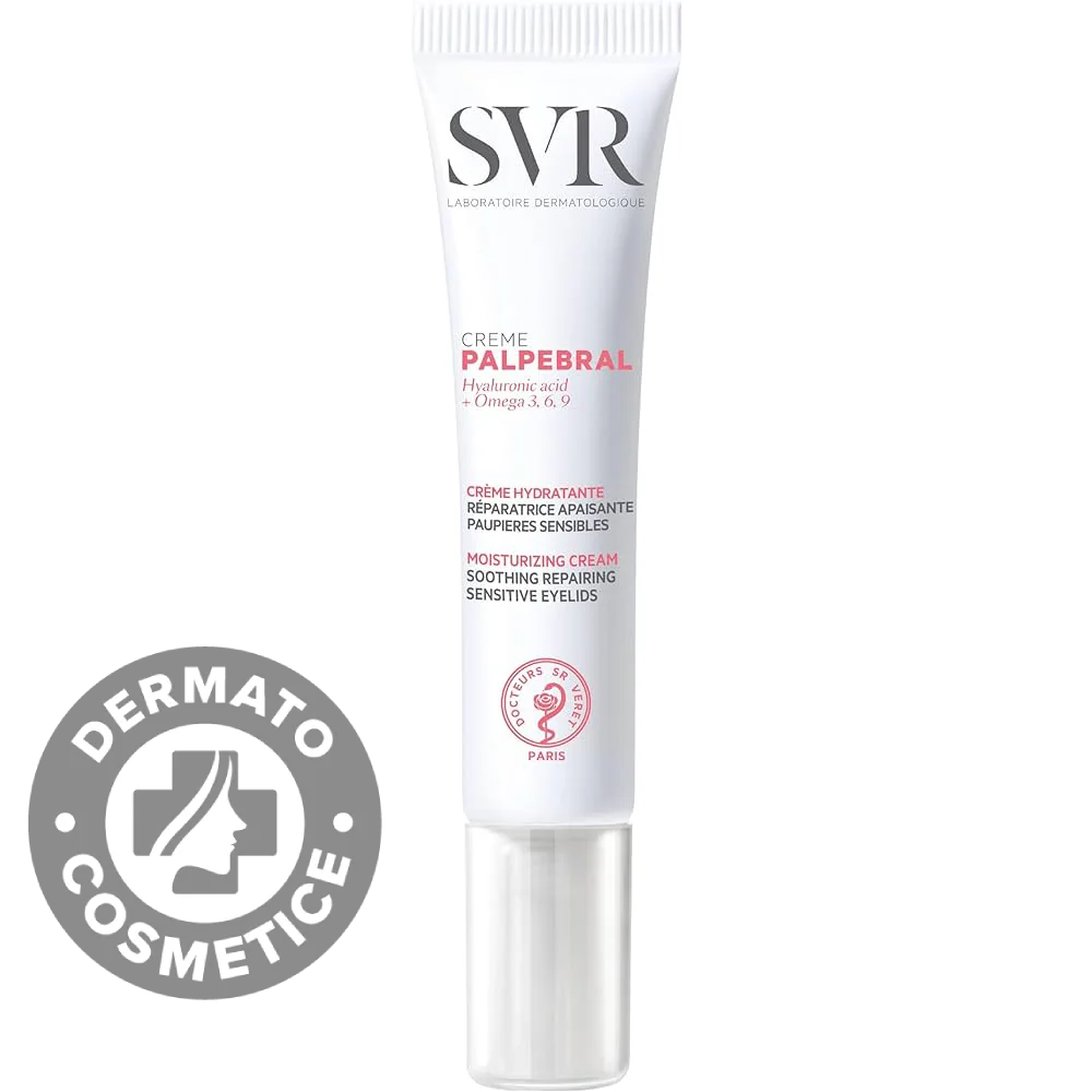 Crema cu efect anti-inflamator Topialyse Palpebral, 15ml, SVR