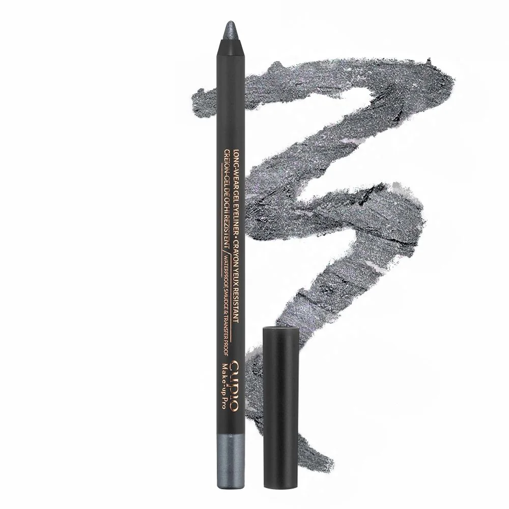 Creion de ochi waterproof Grey Shimmer, 1.2g, Cupio