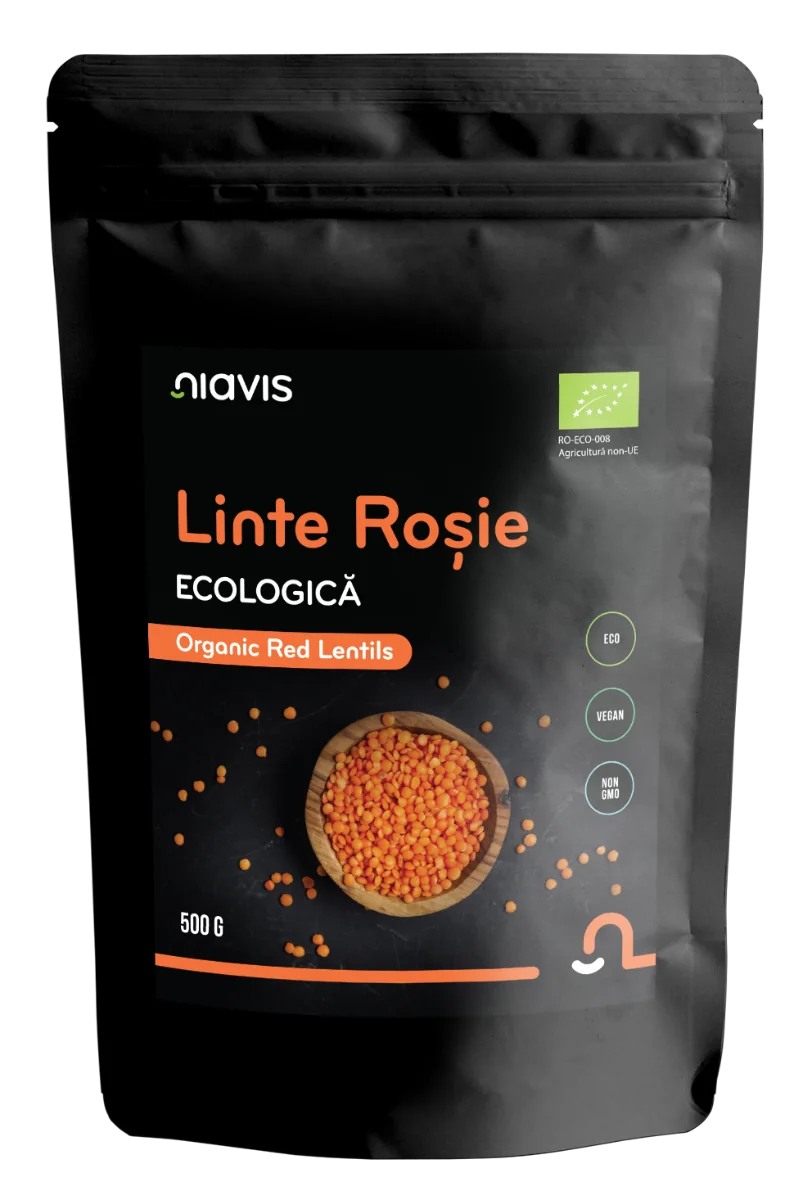 Linte rosie ecologica, 500g, Niavis