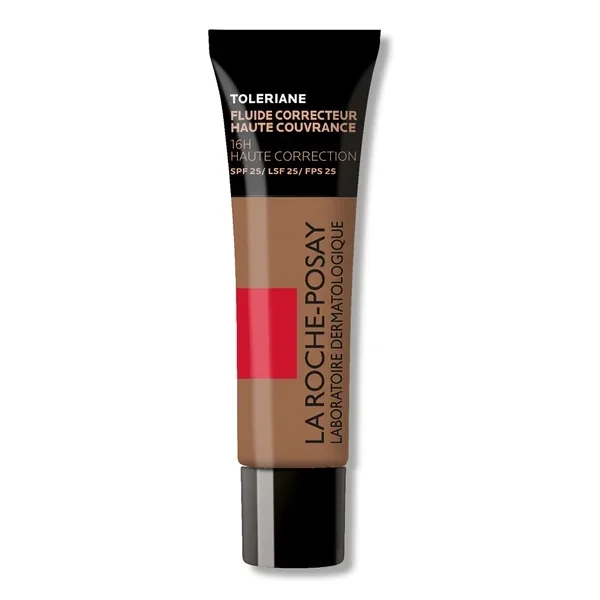 Fond de ten fluid corector cu SPF25 pentru piele sensibila Toleriane Nuanta 16, 30ml, La Roche-Posay