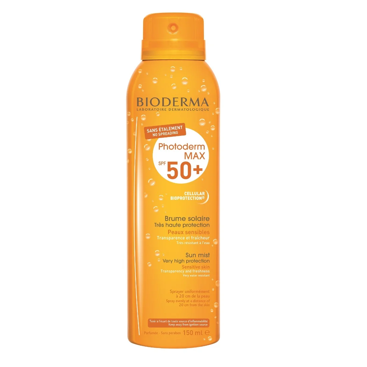 Spray protectie solara SPF 50+ Photoderm MAX Brume, 150ml, Bioderma