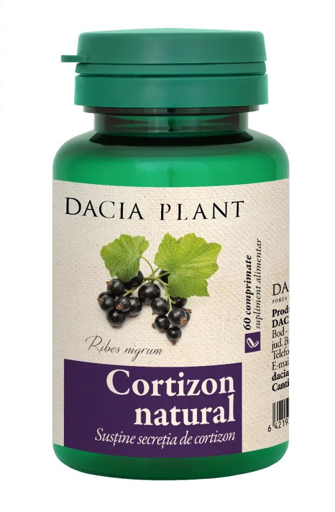 Cortizon Natural, 60comprimate, Dacia Plant 