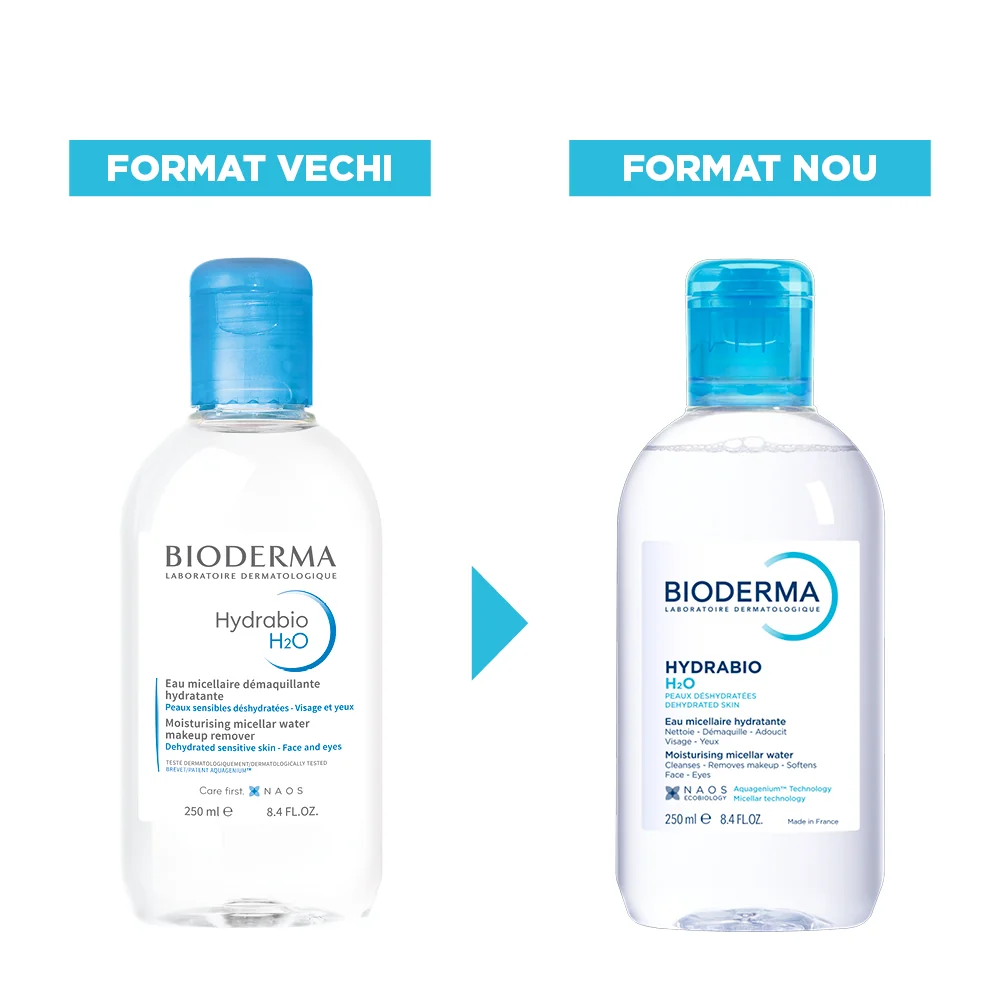 Apa micelara hidratanta Hydrabio H2O, 250ml, Bioderma