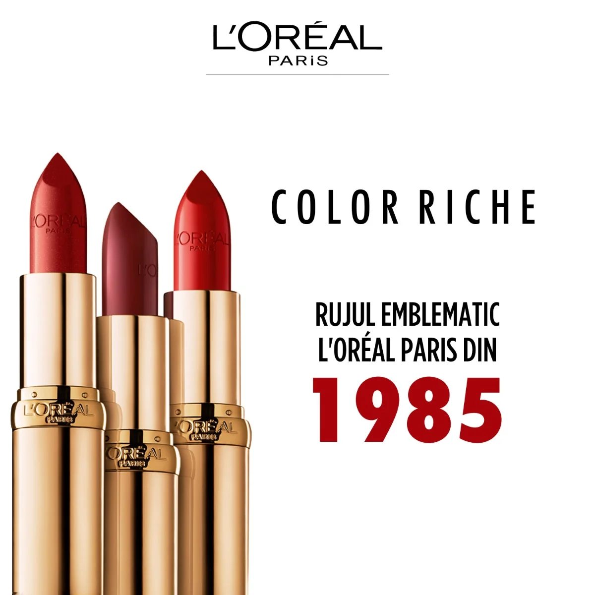 Ruj satinat Color Riche 302 Bois de Rose, 4.8g, L'Oreal Paris